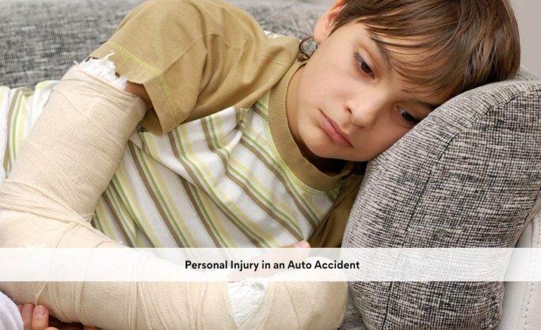 Personal Injury in an Auto Accident