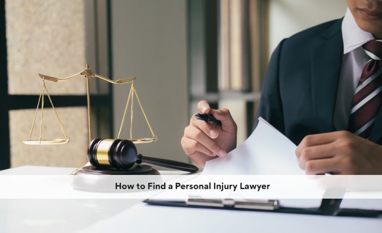 How to Find a Personal Injury Lawyer