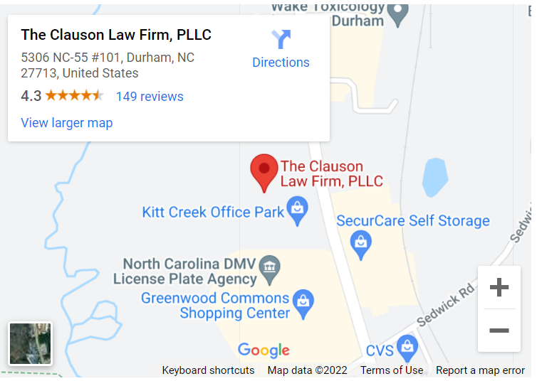 Experienced Clayton NC Car Accident Lawyer